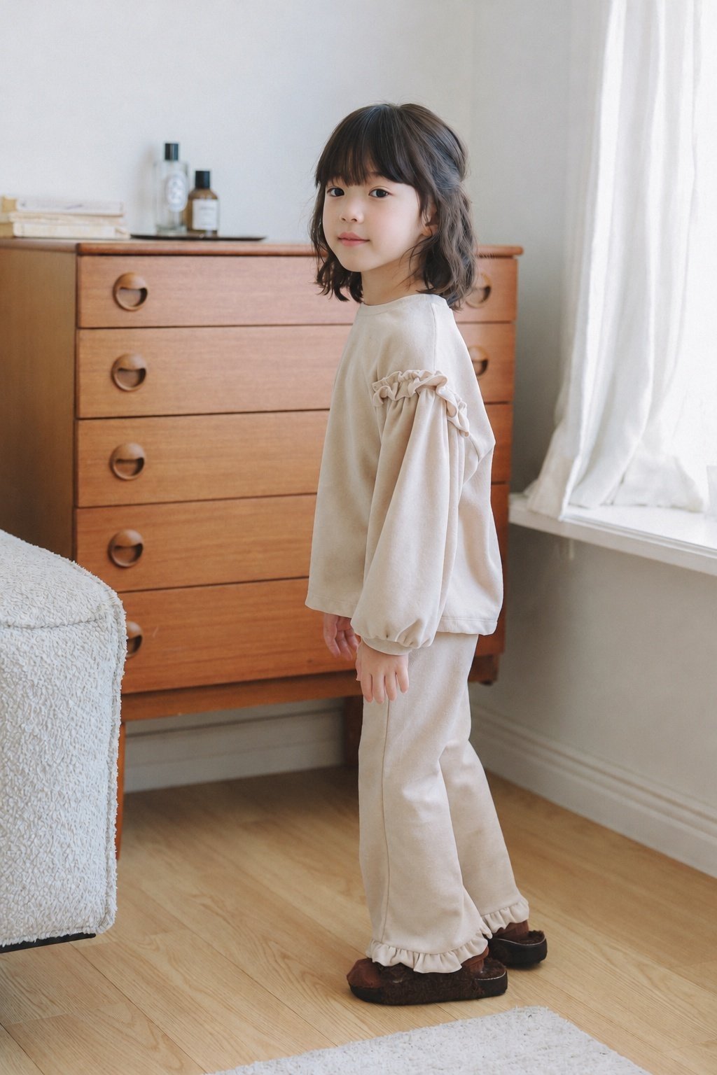 (予約) mon Atelier  / Mimi Velour Set