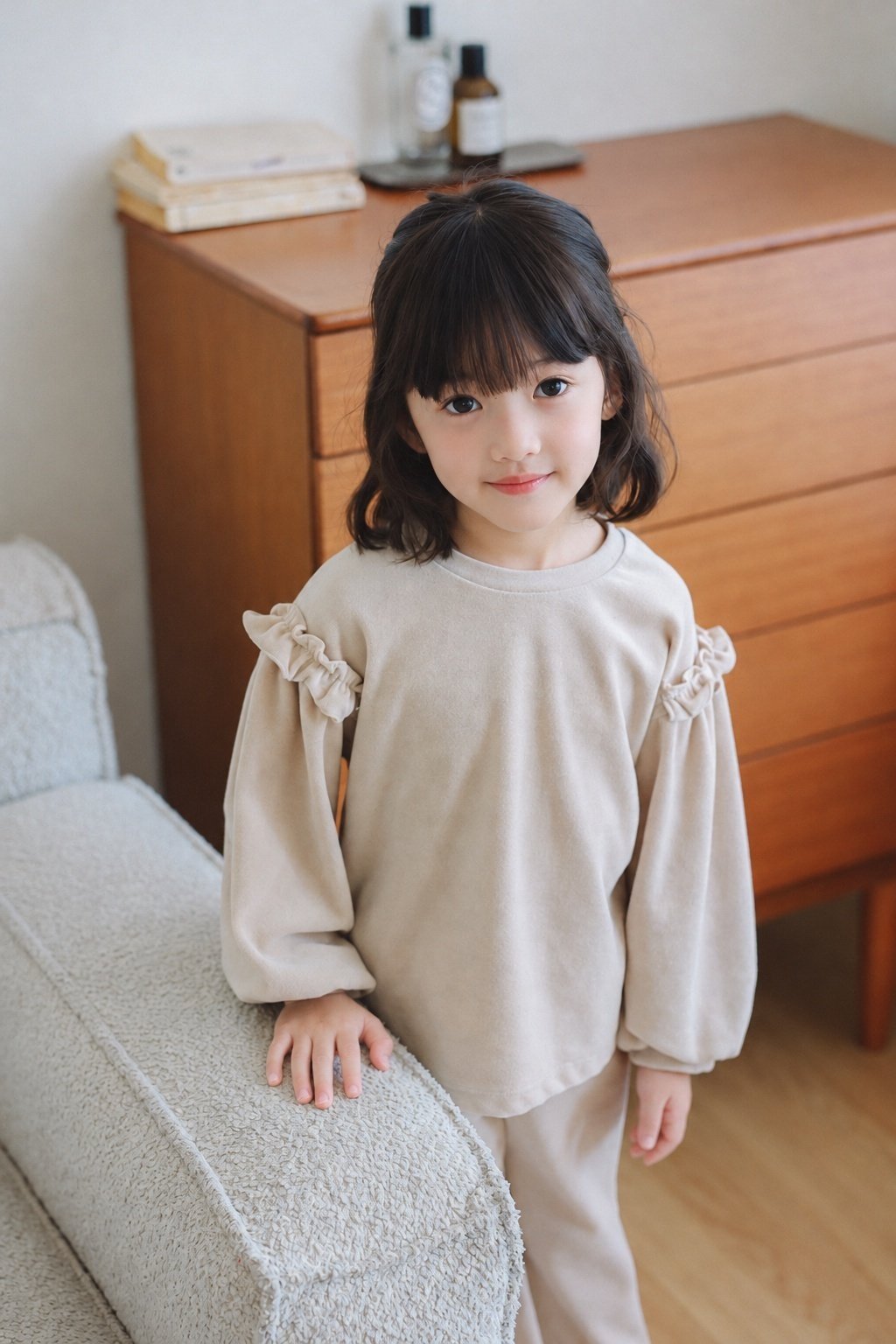 (予約) mon Atelier  / Mimi Velour Set