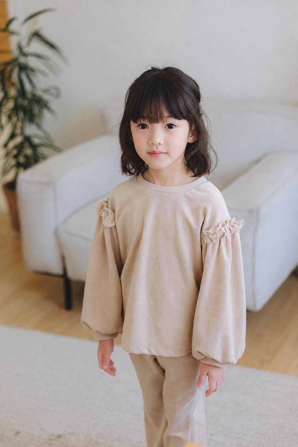 (予約) mon Atelier  / Mimi Velour Set