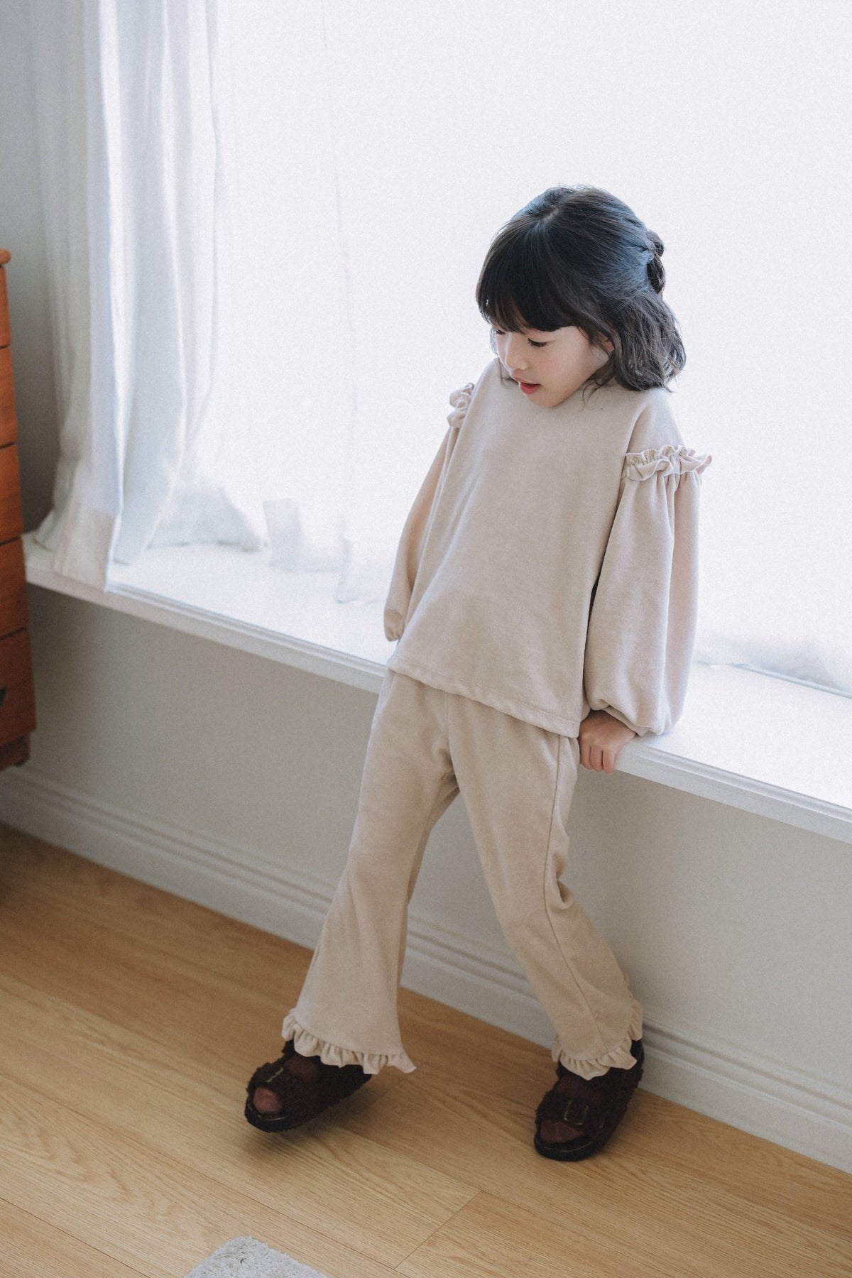 (予約) mon Atelier  / Mimi Velour Set