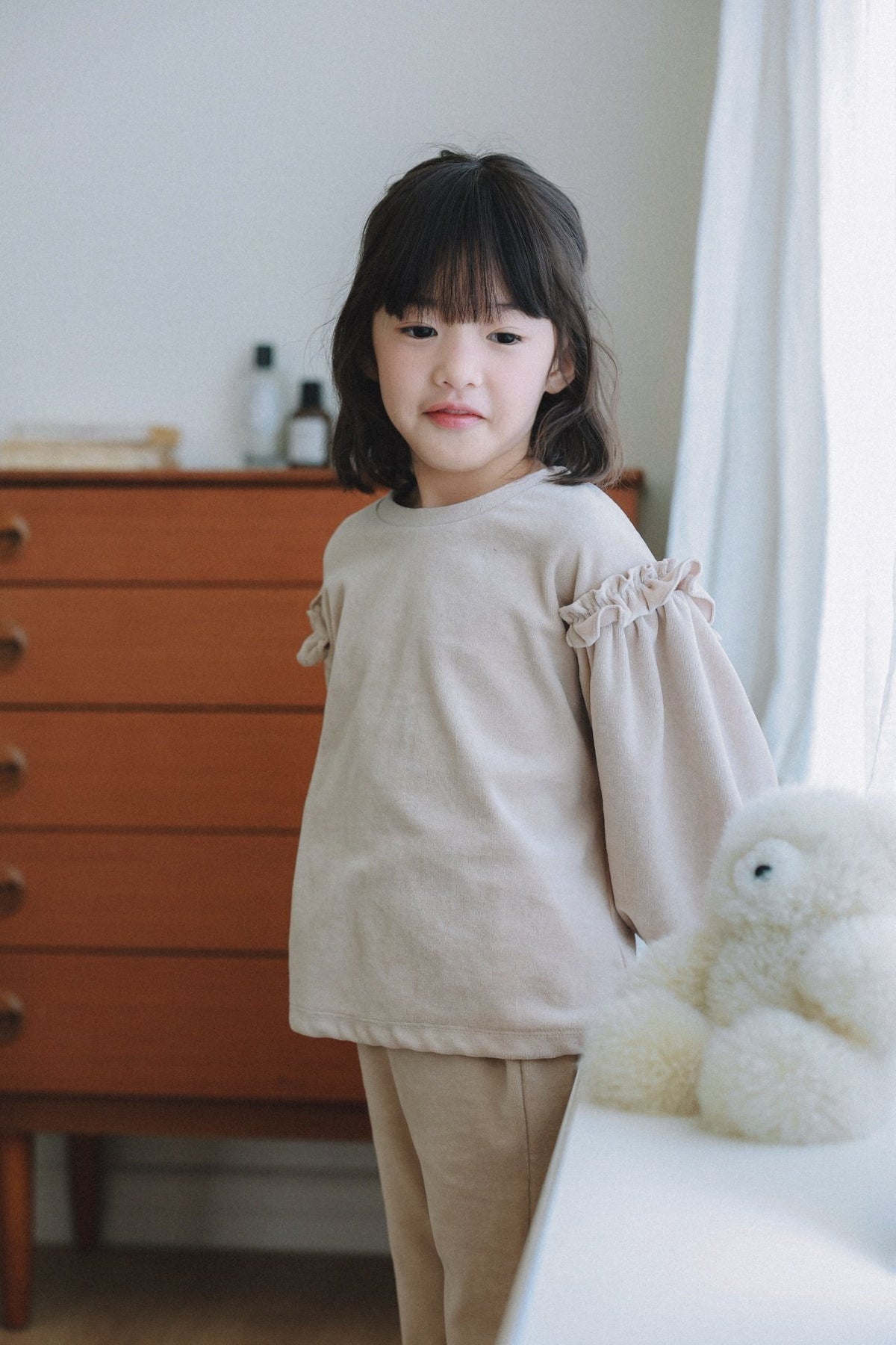 (予約) mon Atelier  / Mimi Velour Set