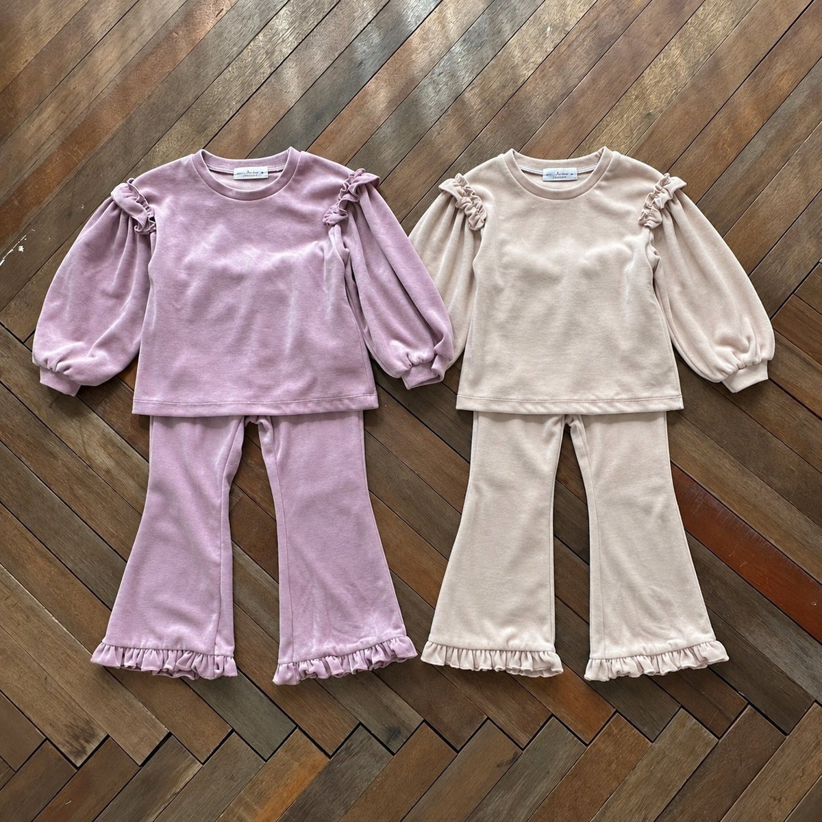 (予約) mon Atelier  / Mimi Velour Set