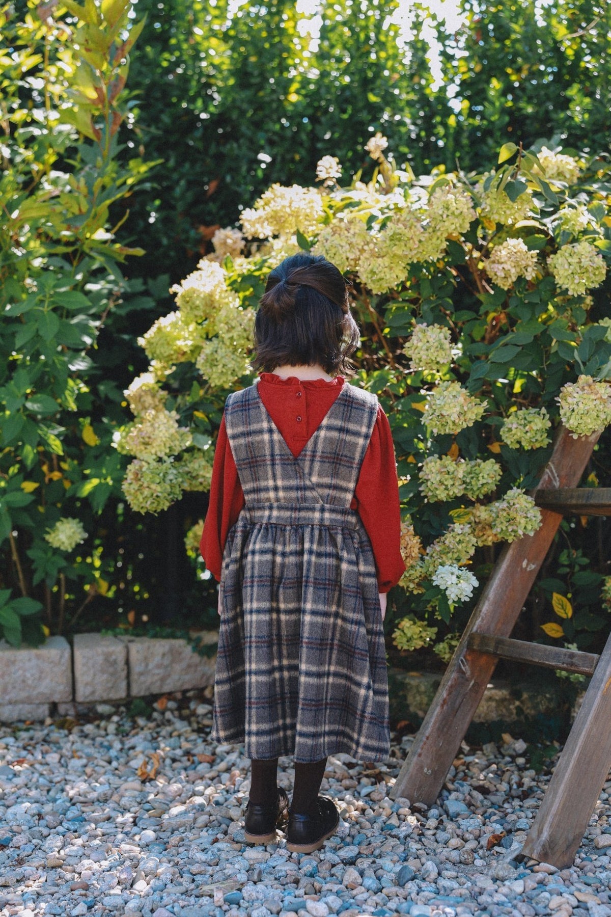 (予約) mon Atelier  / Clara Check Dress