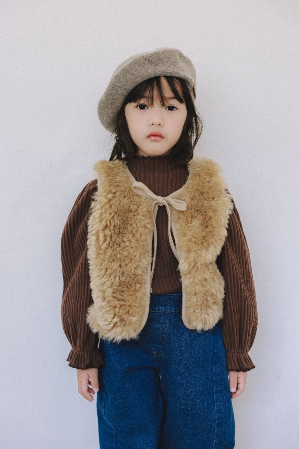 (予約) mon Atelier  /  Lumi Fur Vest