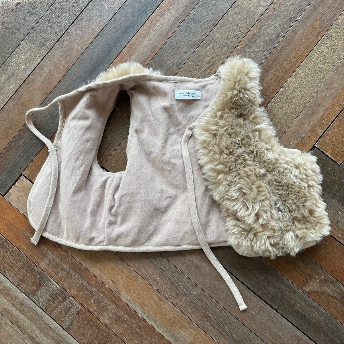 (予約) mon Atelier  /  Lumi Fur Vest