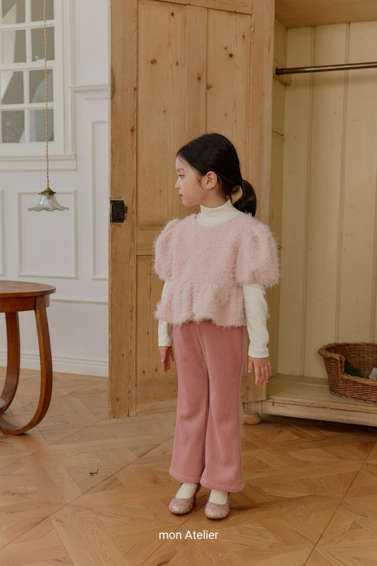 (予約) mon Atelier  / Snow Puff T