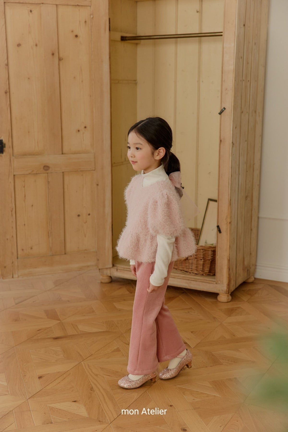 (予約) mon Atelier  / Snow Puff T