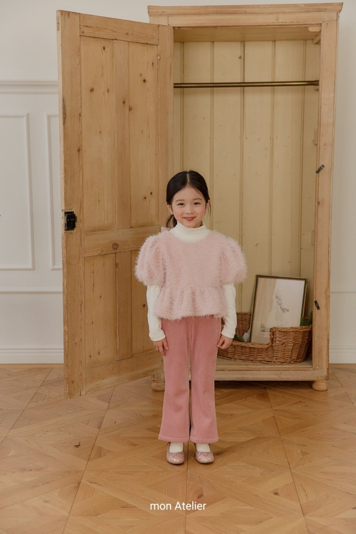 (予約) mon Atelier  / Snow Puff T