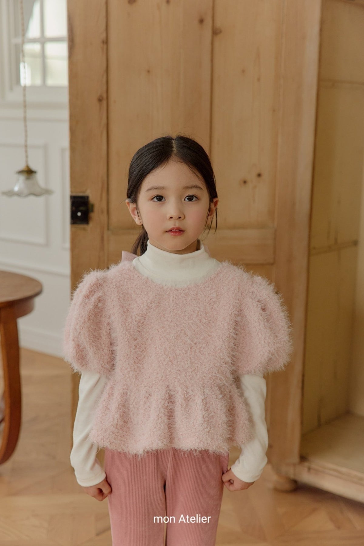 (予約) mon Atelier  / Snow Puff T