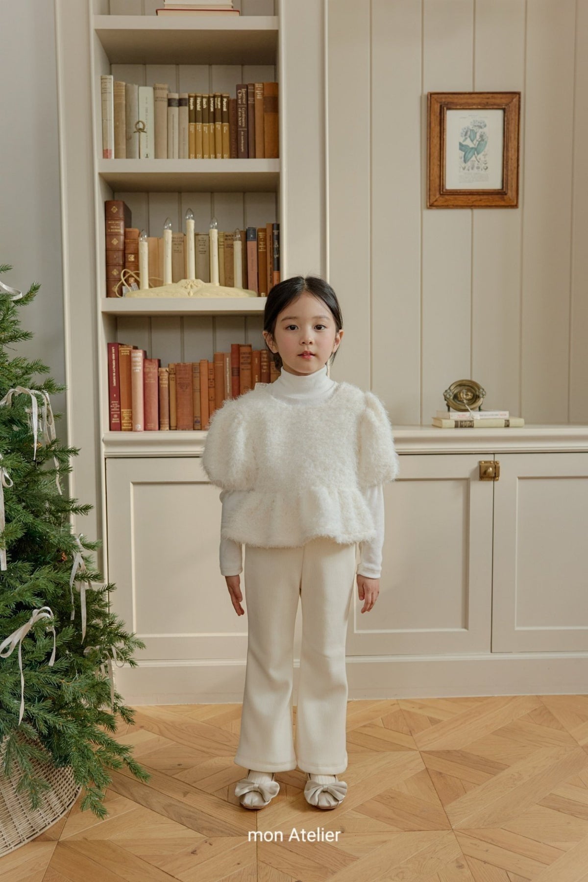 (予約) mon Atelier  / Snow Puff T