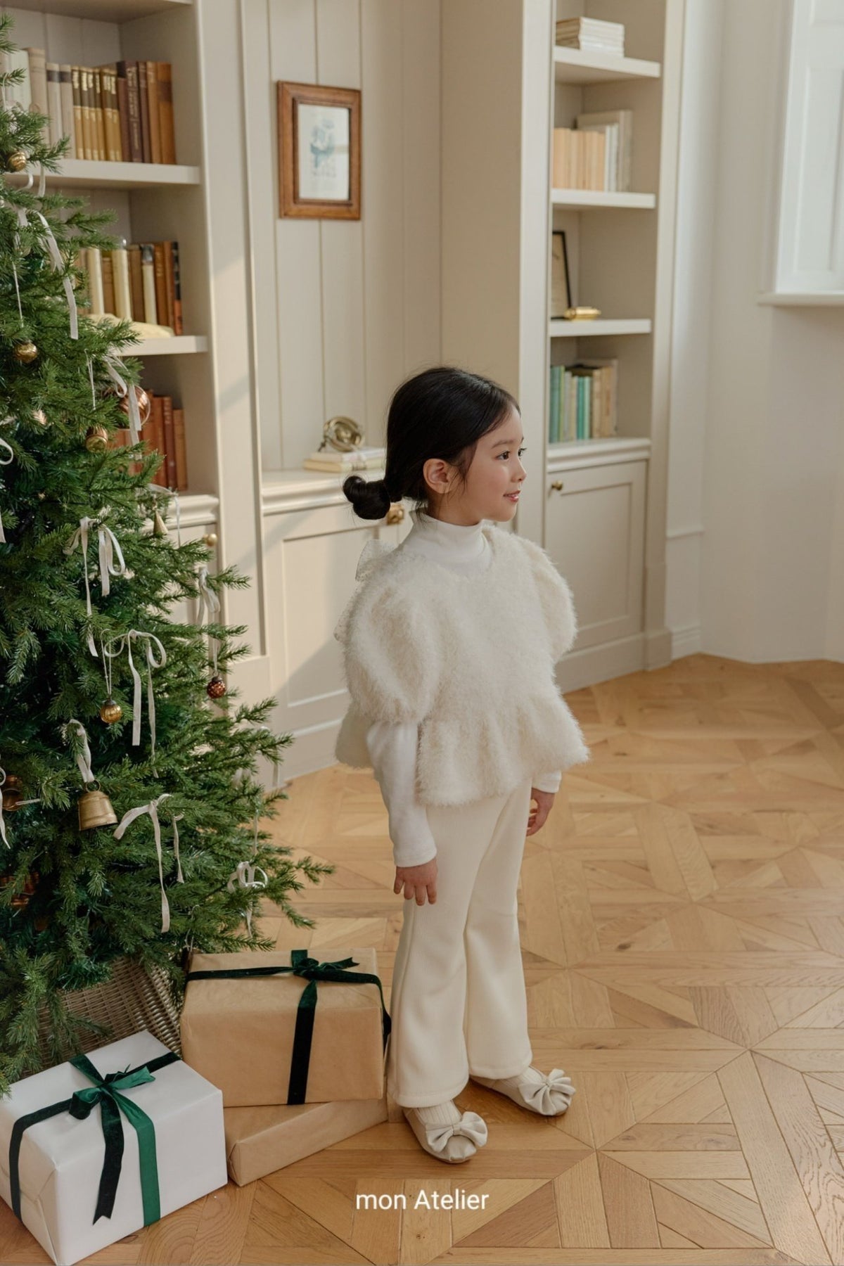 (予約) mon Atelier  / Snow Puff T