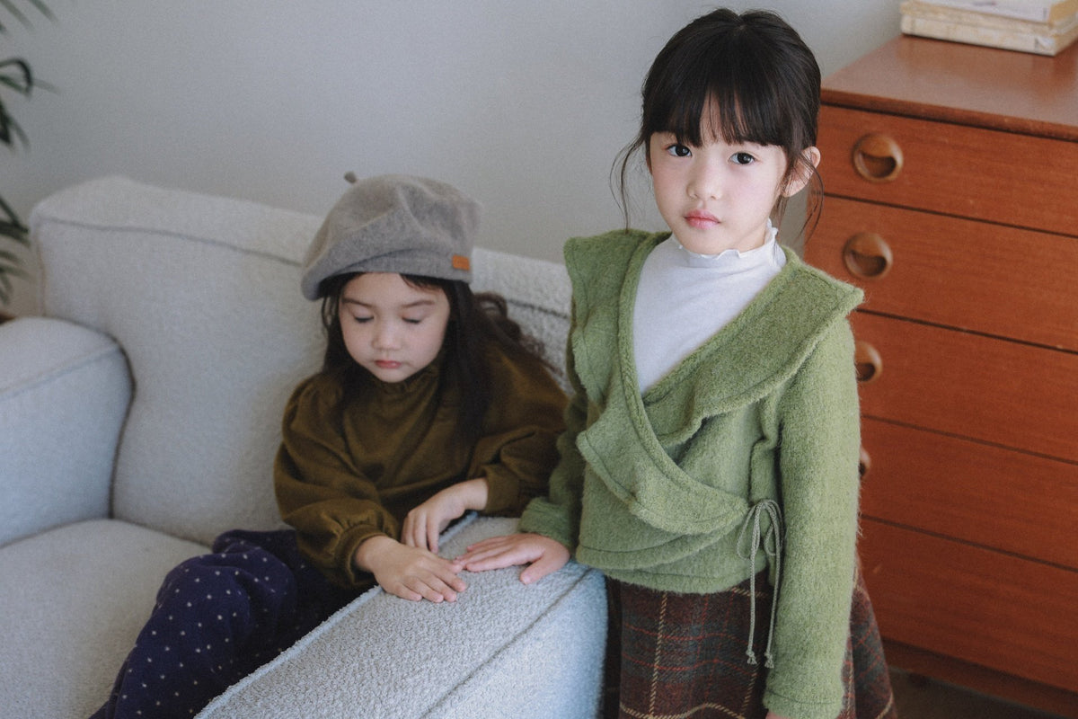 (予約) mon Atelier  / Margo Wrap Cardigan