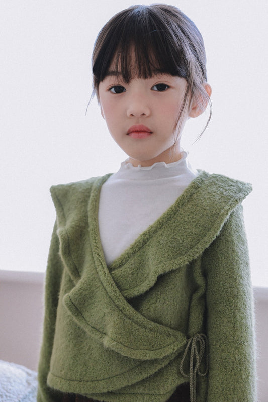 (予約) mon Atelier  / Margo Wrap Cardigan