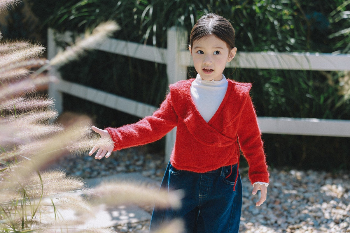 (予約) mon Atelier  / Margo Wrap Cardigan
