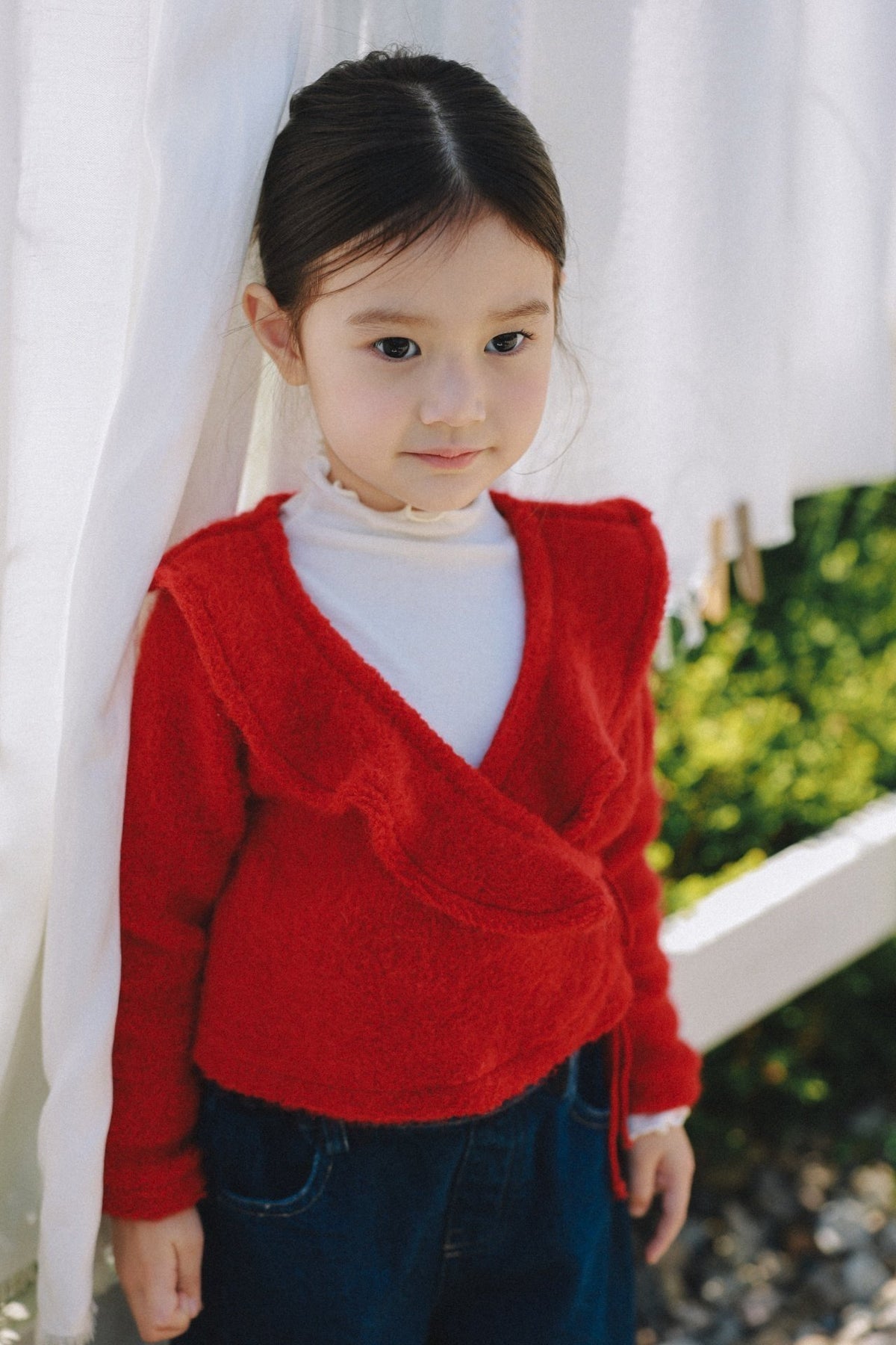 (予約) mon Atelier  / Margo Wrap Cardigan
