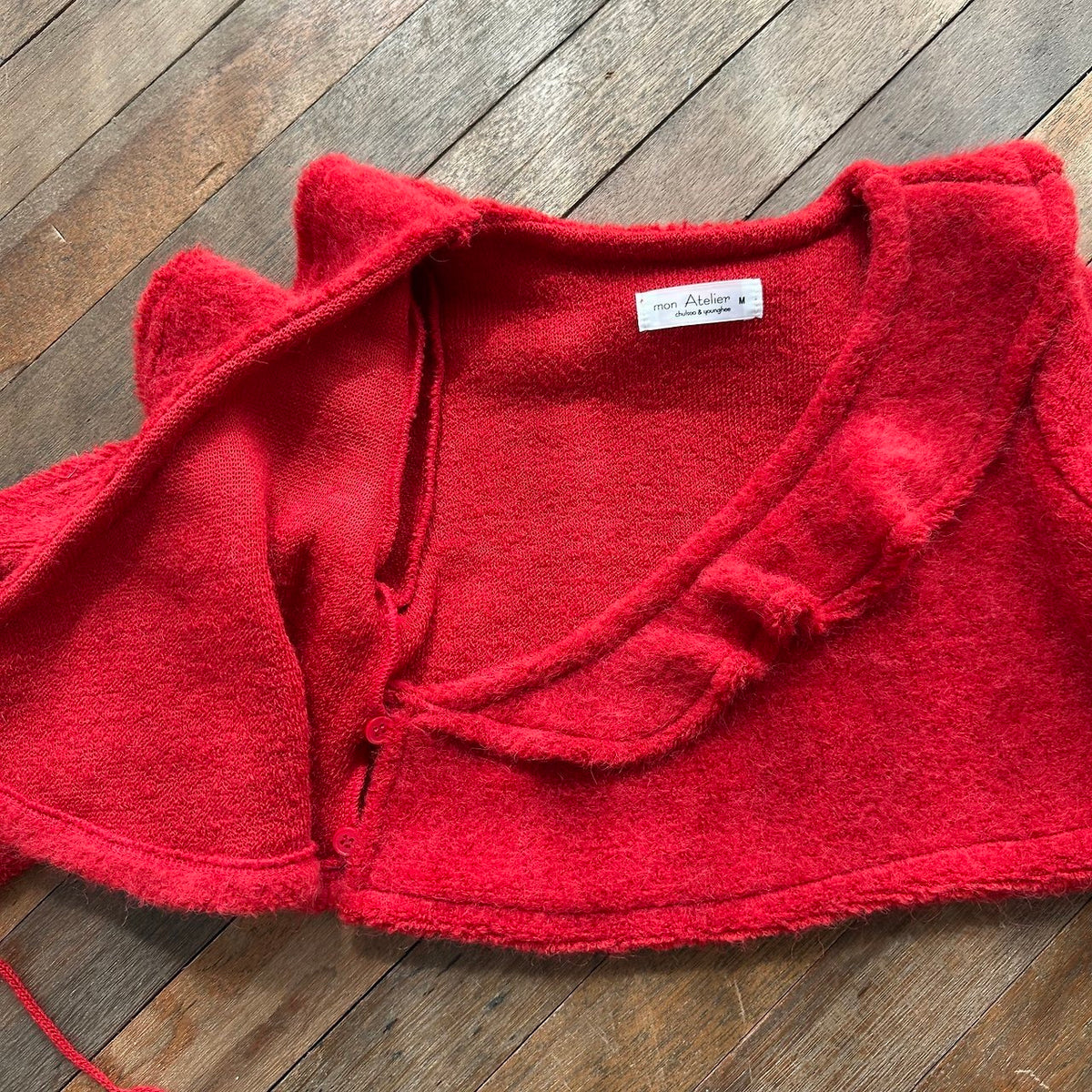 (予約) mon Atelier  / Margo Wrap Cardigan