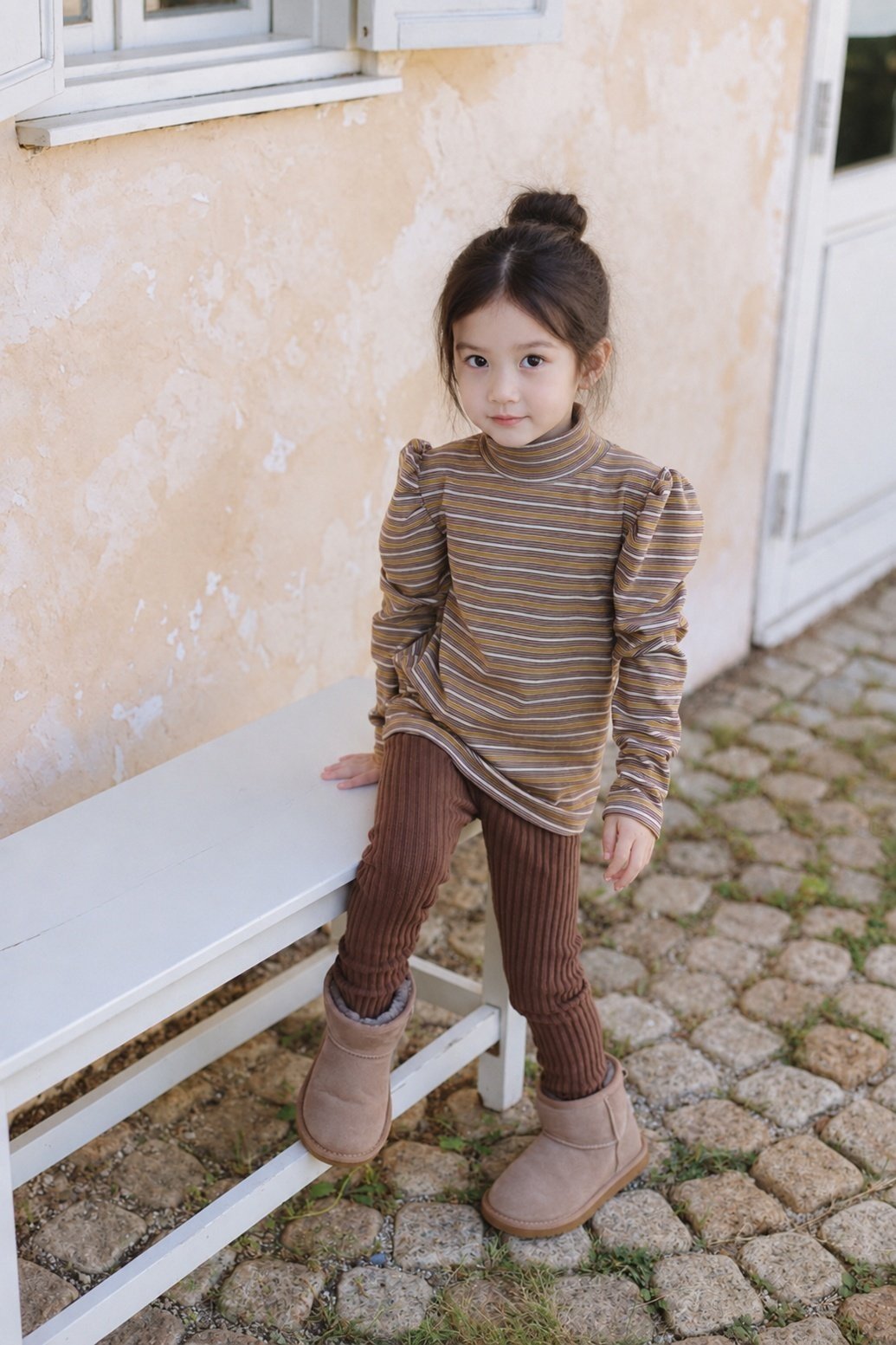 (予約) mon Atelier  /  Mellow Stripe T