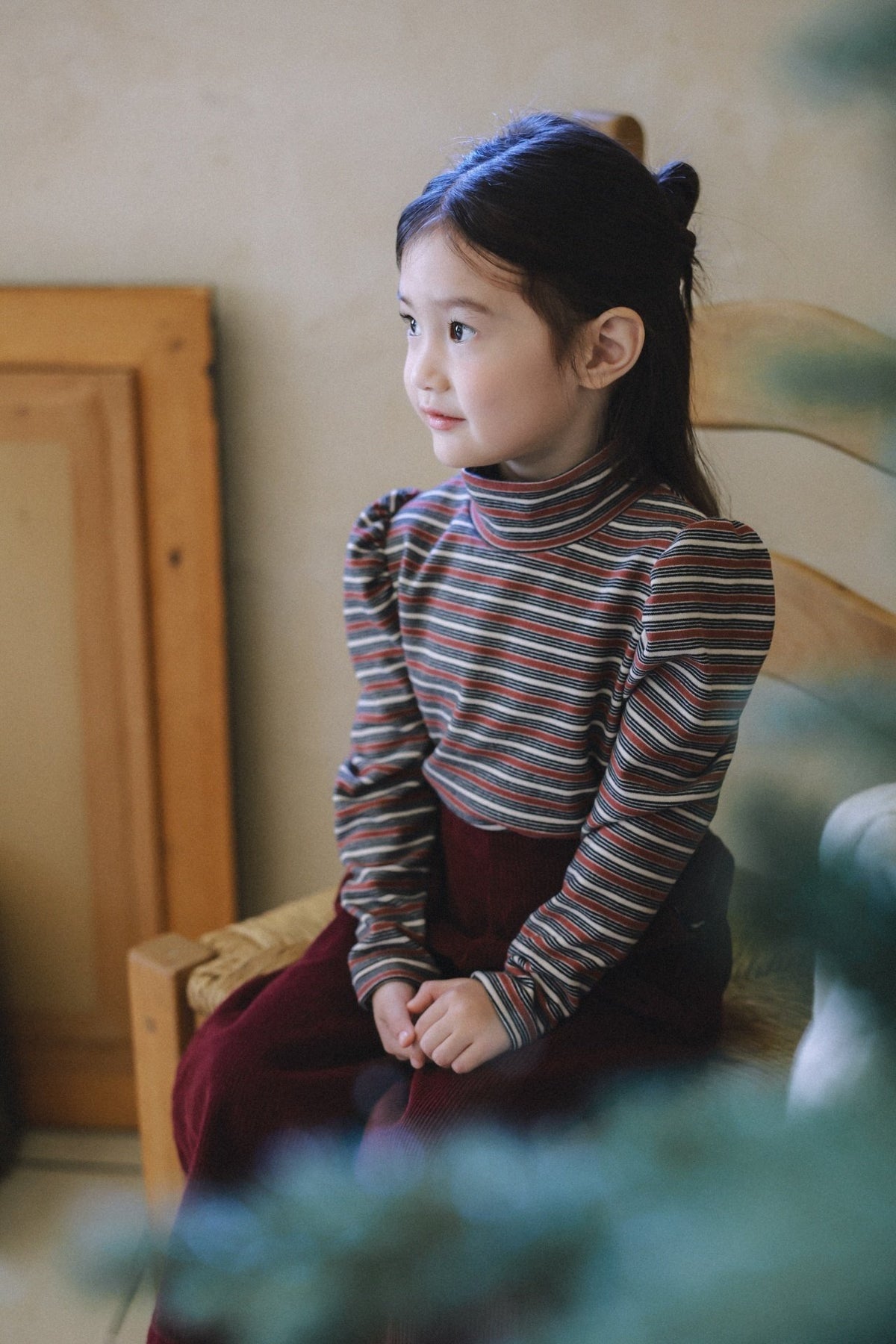 (予約) mon Atelier  /  Mellow Stripe T