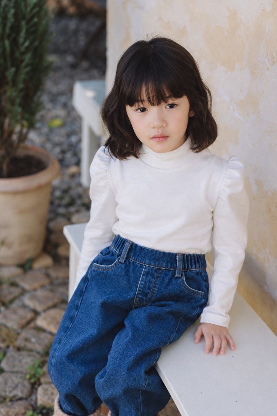 (予約) mon Atelier  / Lovely Puff T-shirt