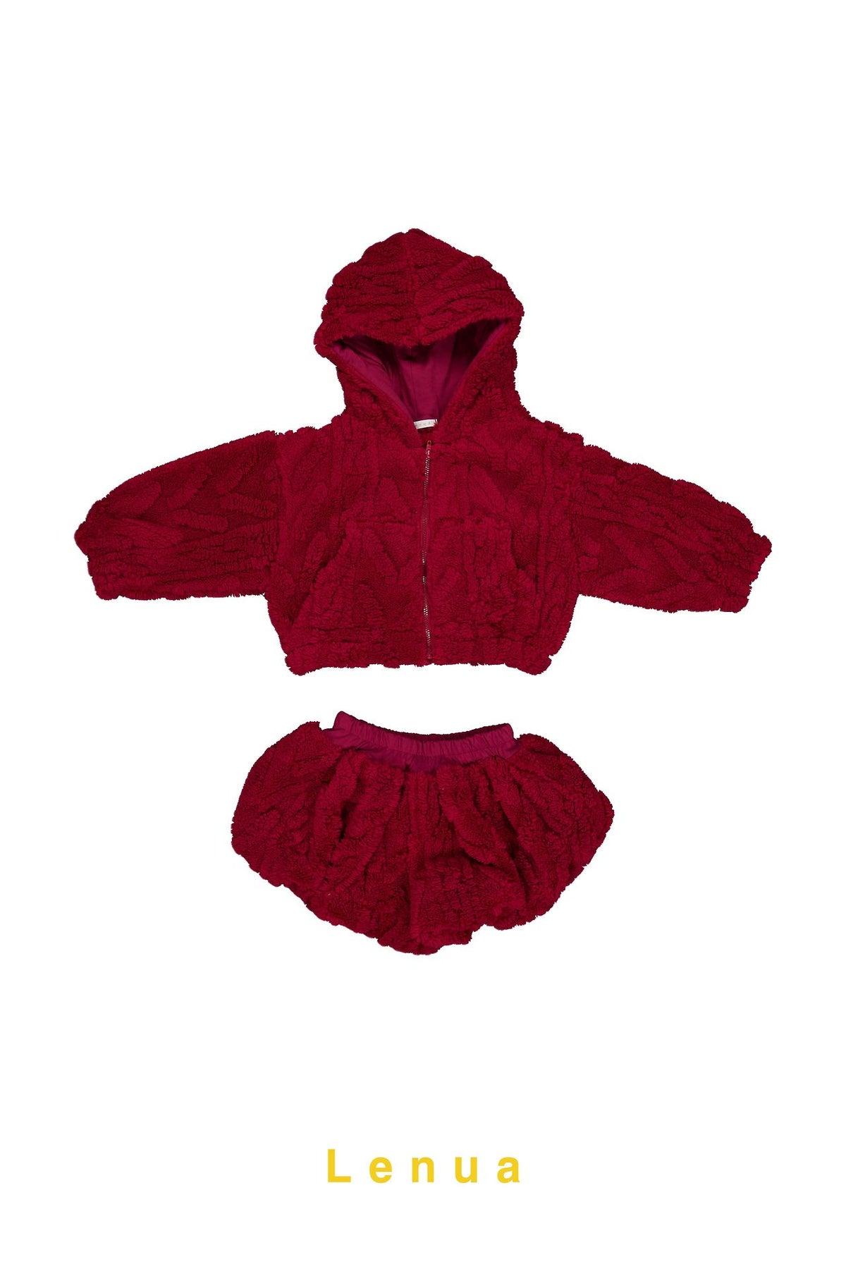 (予約) Lenua / Cable Zip-up Hoodie