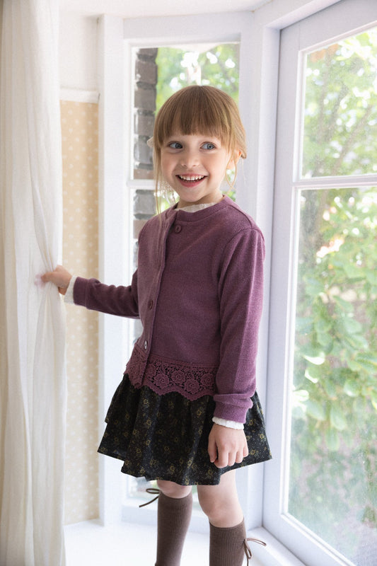 <予約>Perro bebe / Albina Cardigan