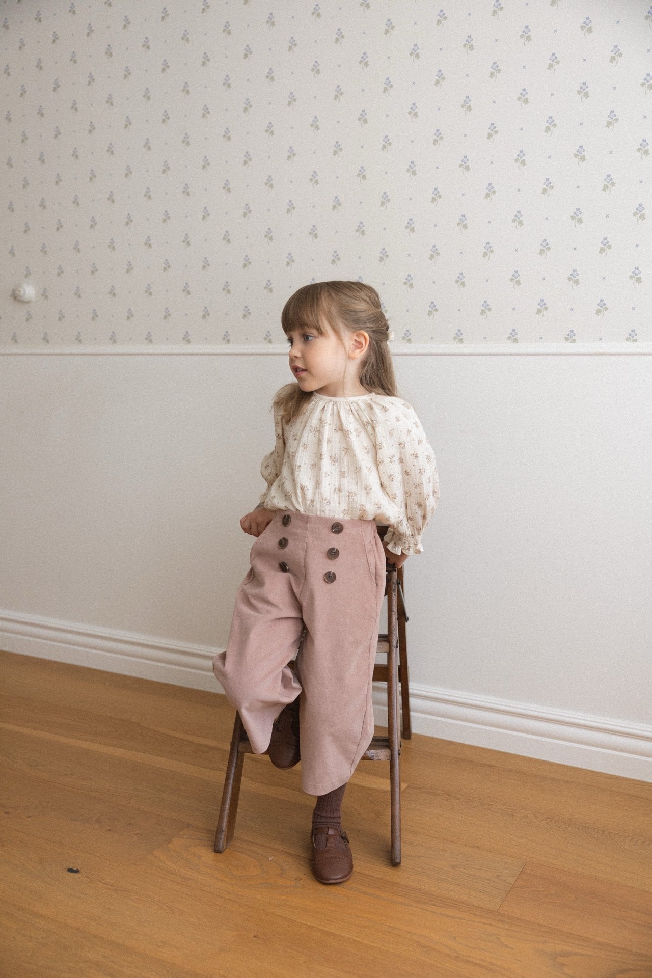 <予約>Perro bebe / Flora Blouse
