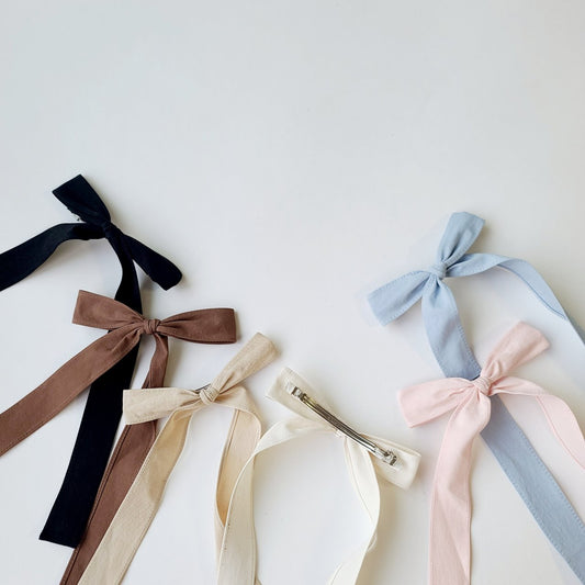 mon Atelier / long ribbon pin
