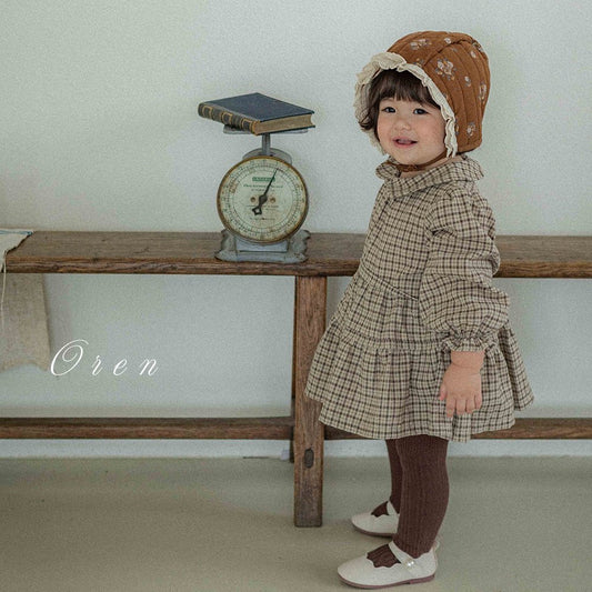 (予約) OREN /  Brioche Check Dress Bloomers