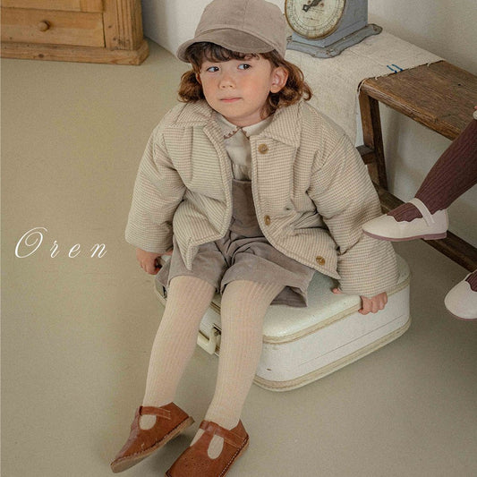 (予約) OREN / Baguette Check Padded Jumper