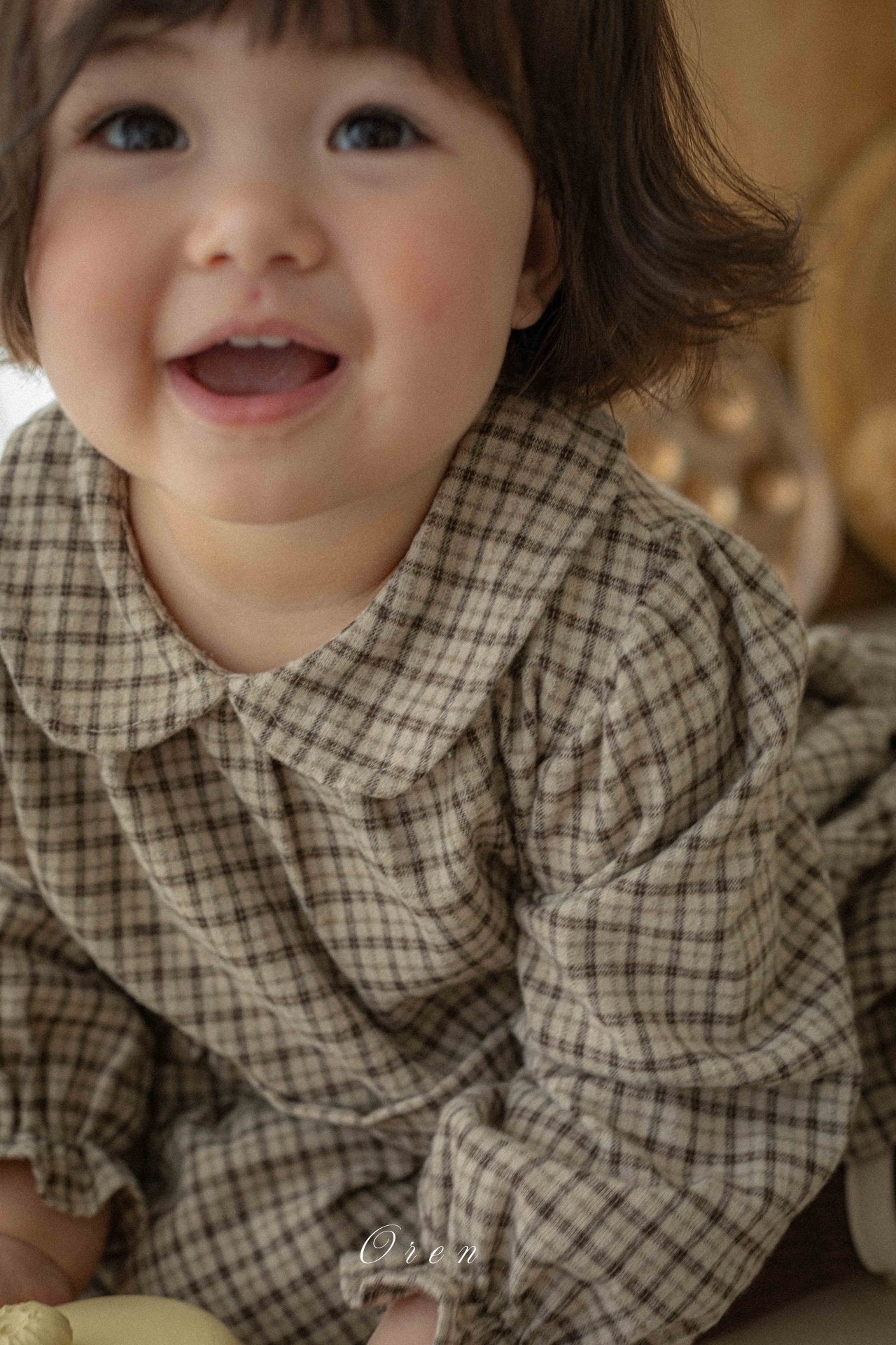 (予約) OREN /  Brioche Check Dress Bloomers