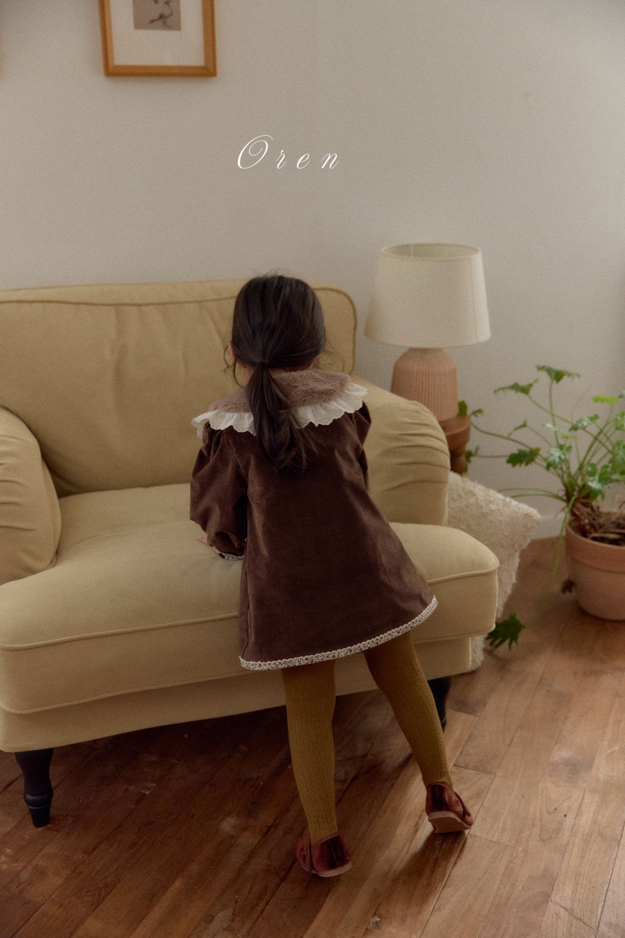 (予約)OREN /  Leah Velvet One-Piece