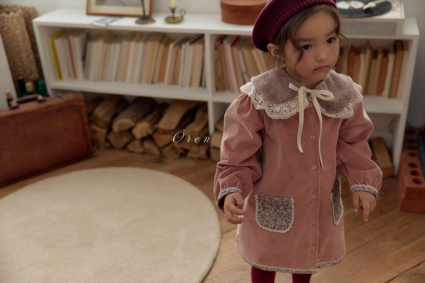 (予約)OREN /  Leah Velvet One-Piece