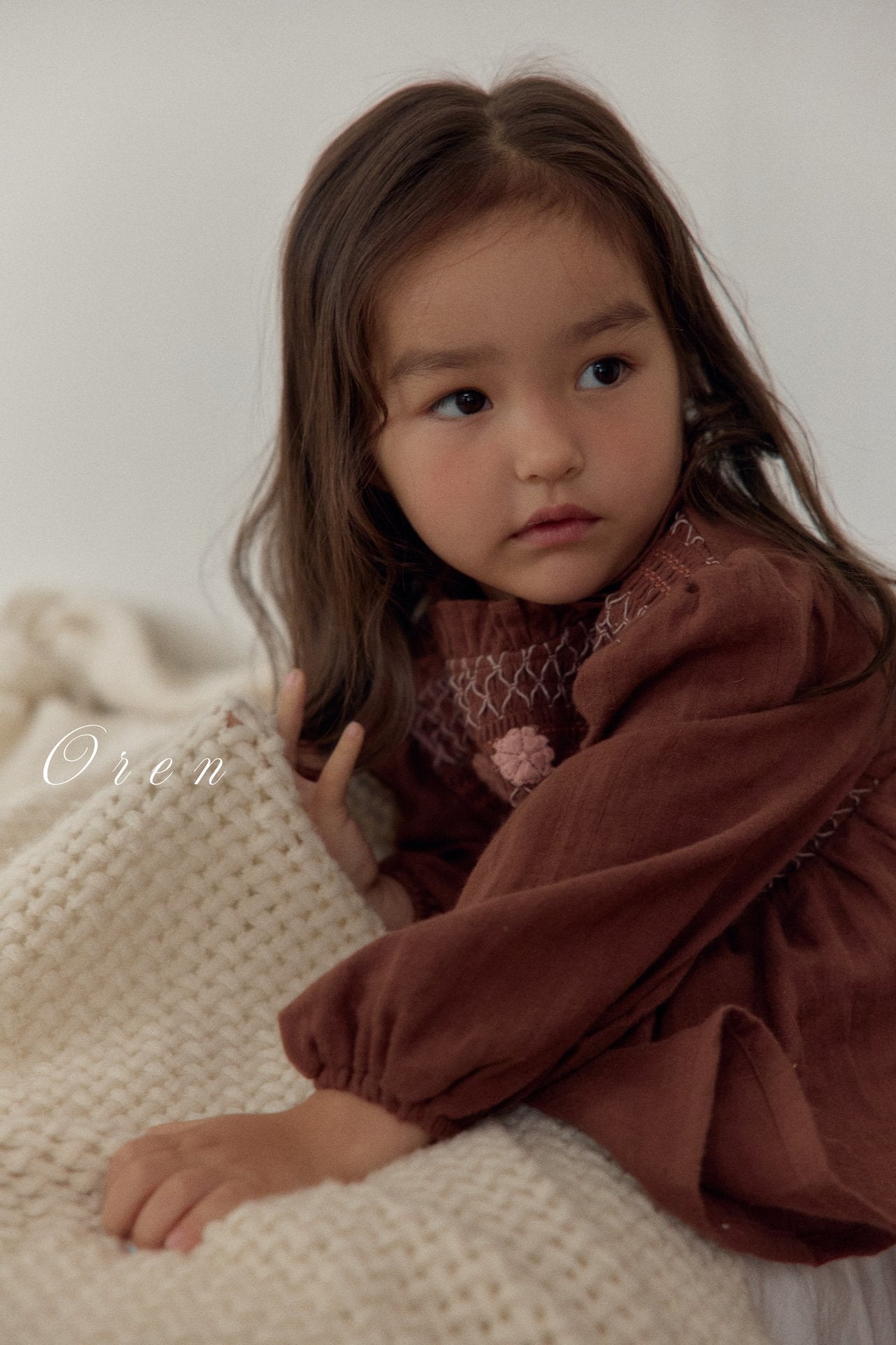 (予約)OREN /  Rowan Smoked Blouse
