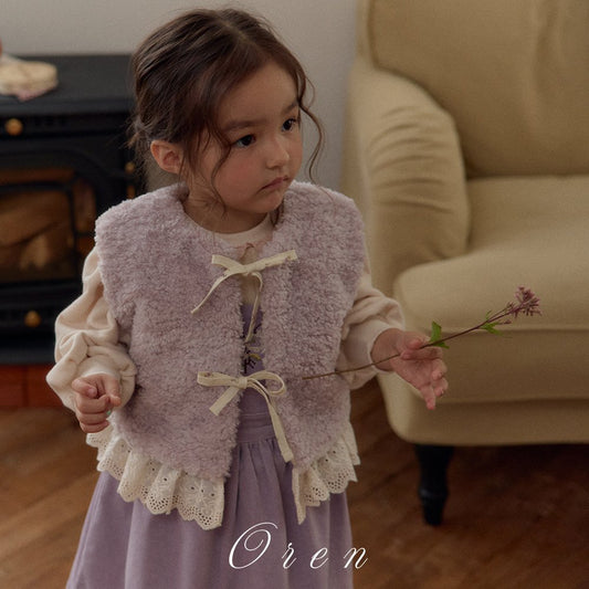(予約)OREN /  Bianca Fur Vest