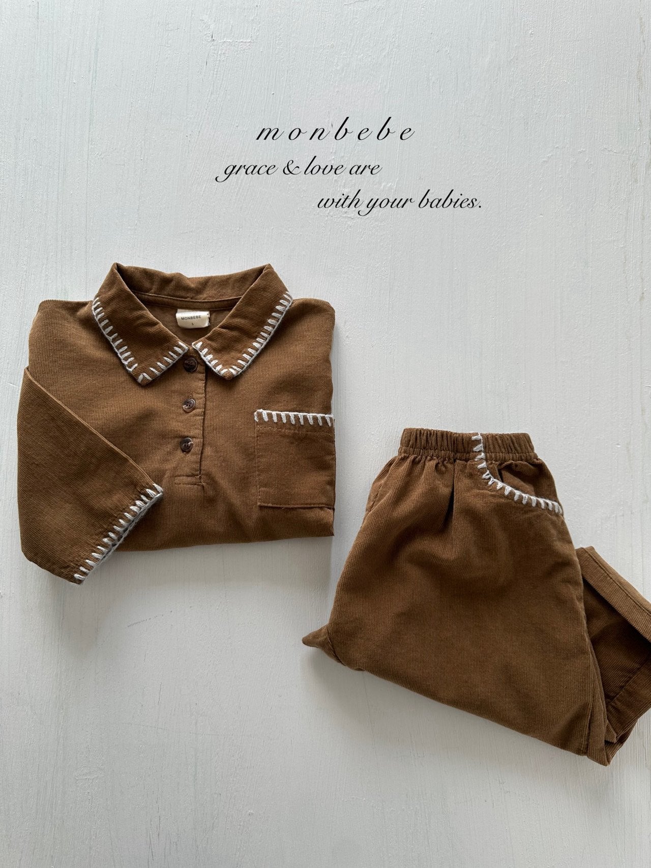 (予約) monbebe /  Louis Melo Pants