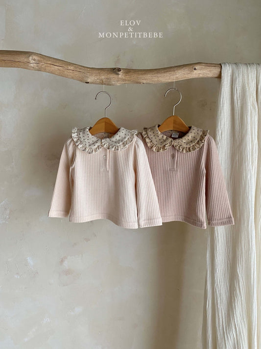 (予約) mon petit bebe /  Lumiel cara t-shirt