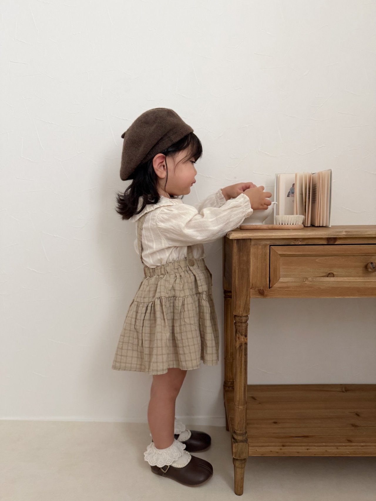 mimi market / Volume Collar Blouse