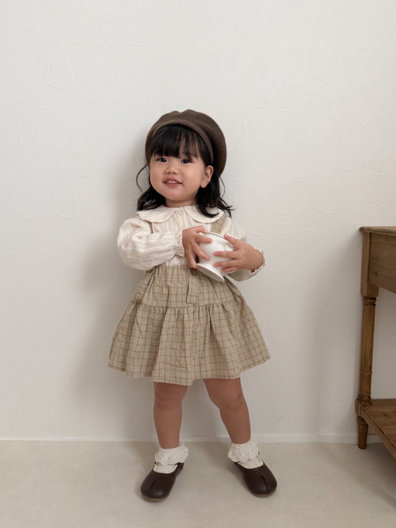 mimi market / Volume Collar Blouse