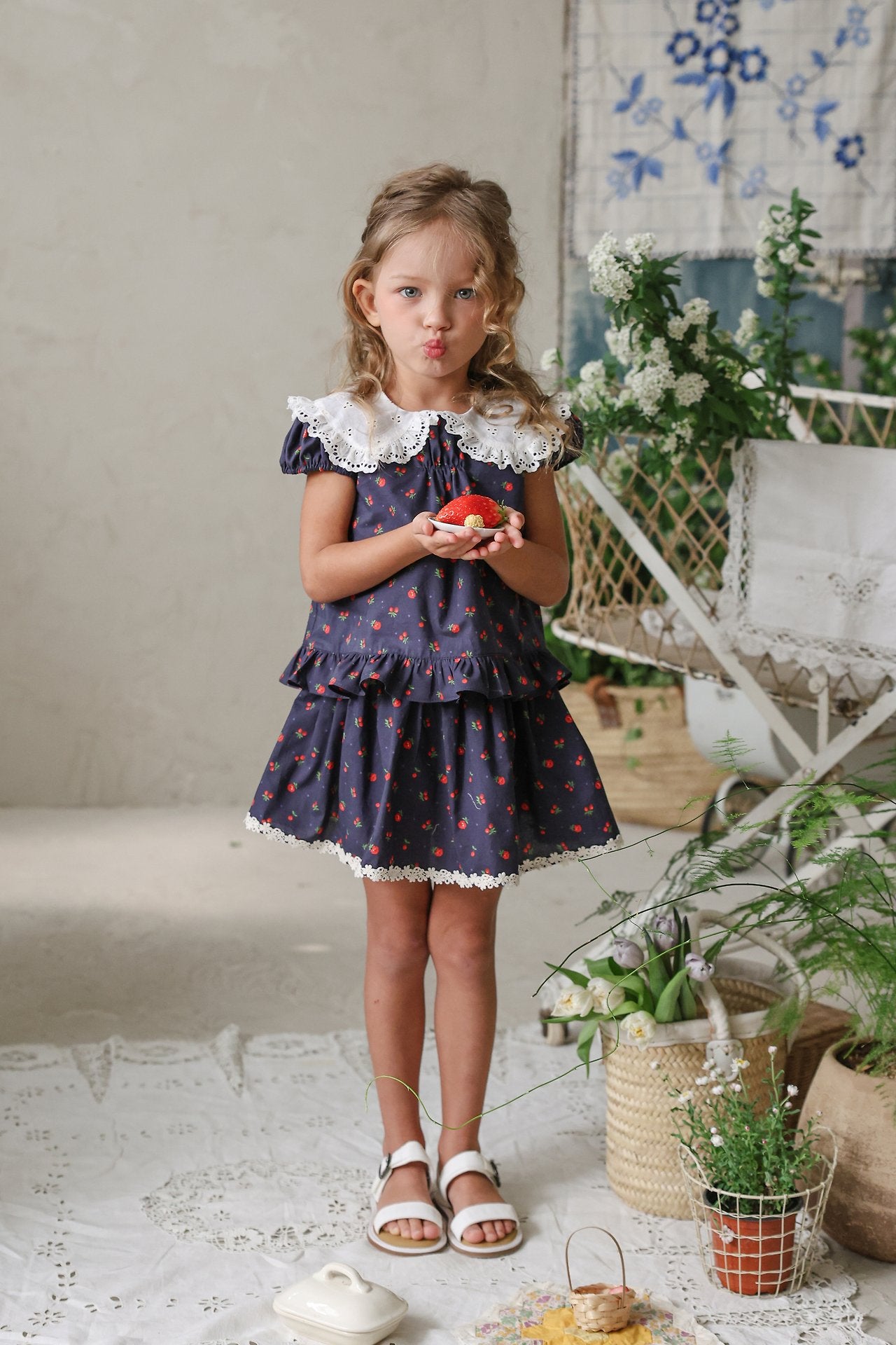 (予約) FLO  /  Libby collar blouse