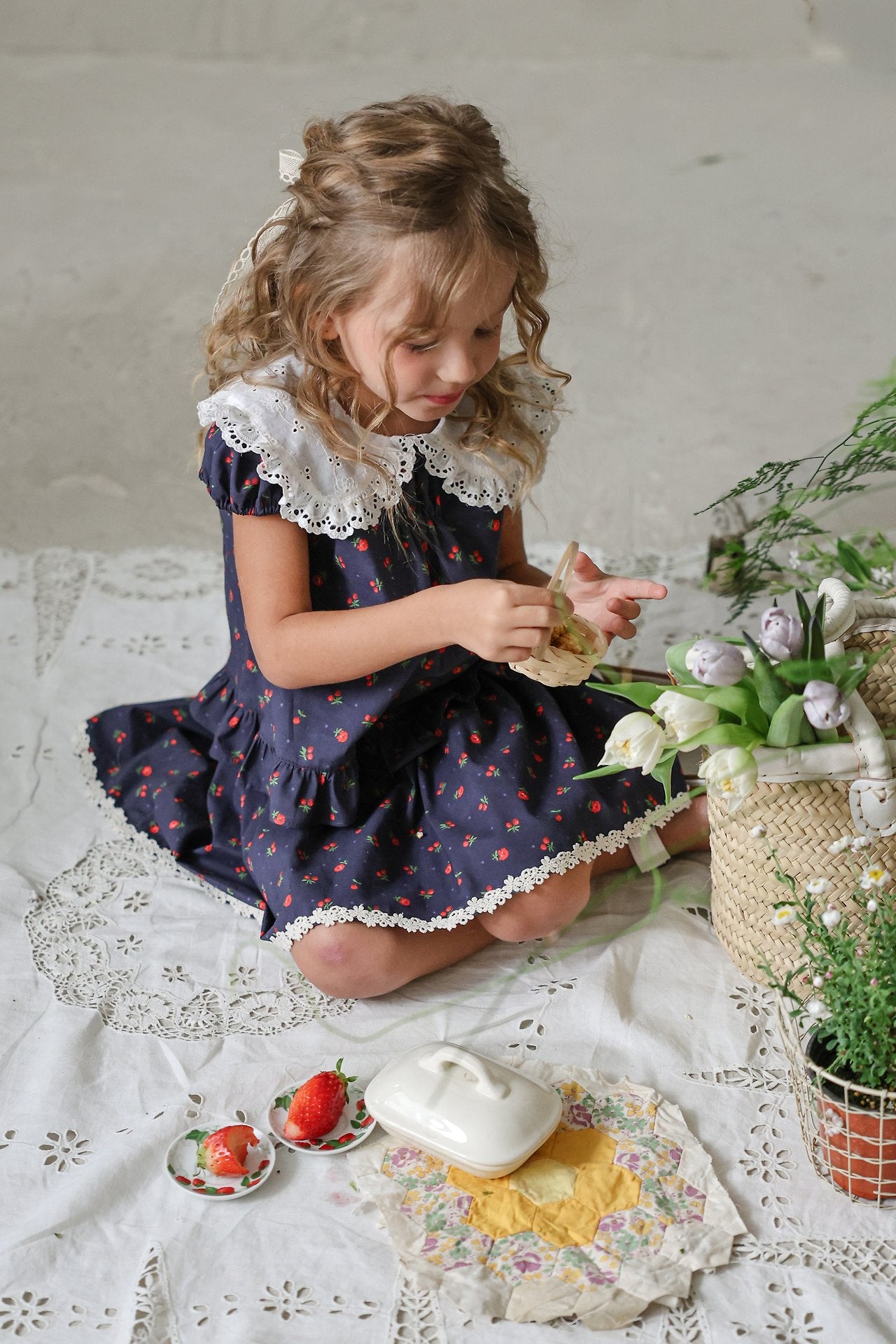 (予約) FLO  /  Libby collar blouse