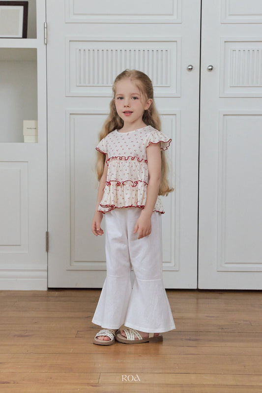 (予約) Roa / Cherry Ribbed T-shirt