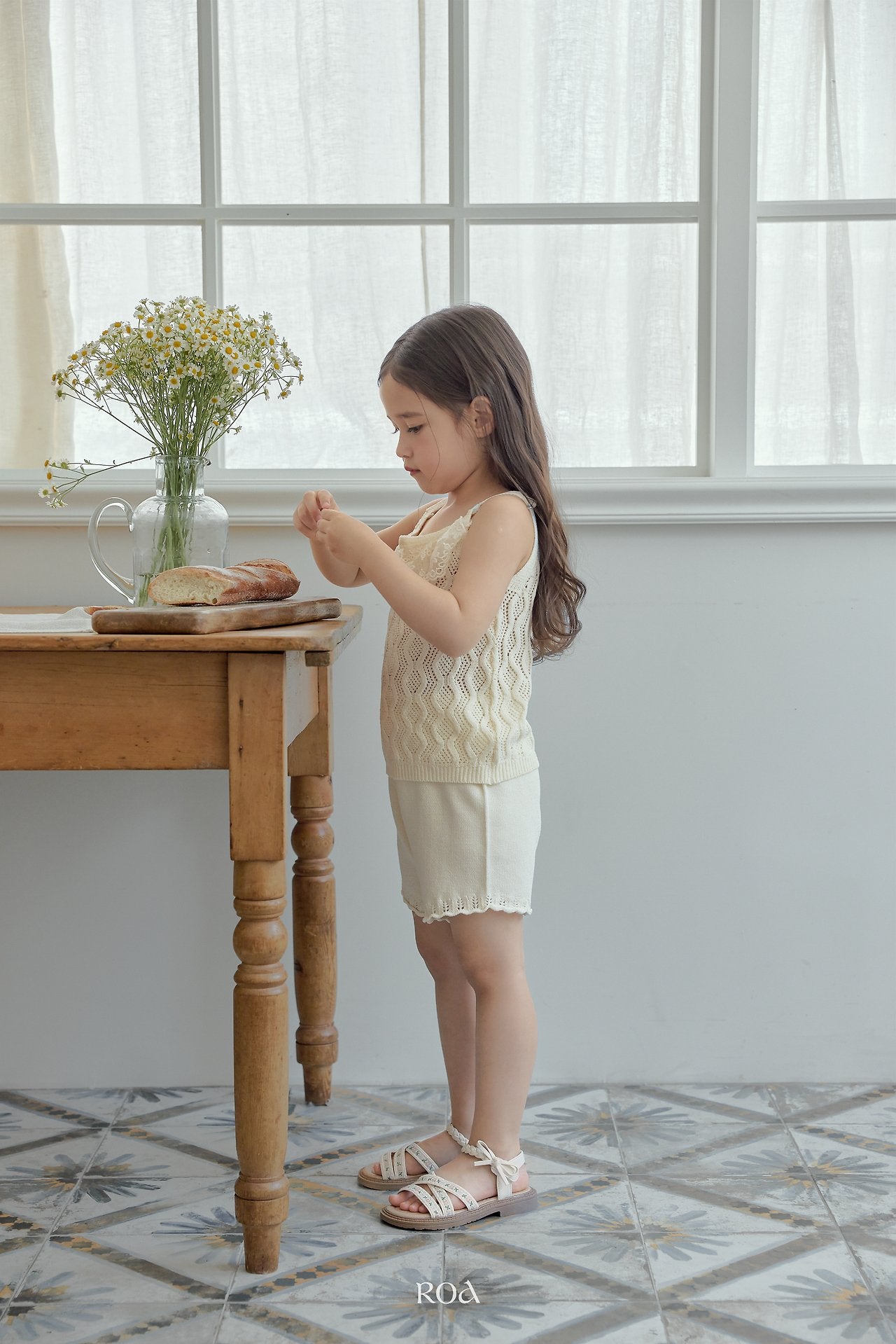 (予約) Roa / Pony Knit Shorts Set