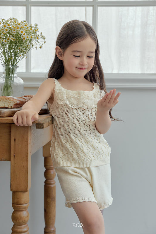 (予約) Roa / Pony Knit Shorts Set