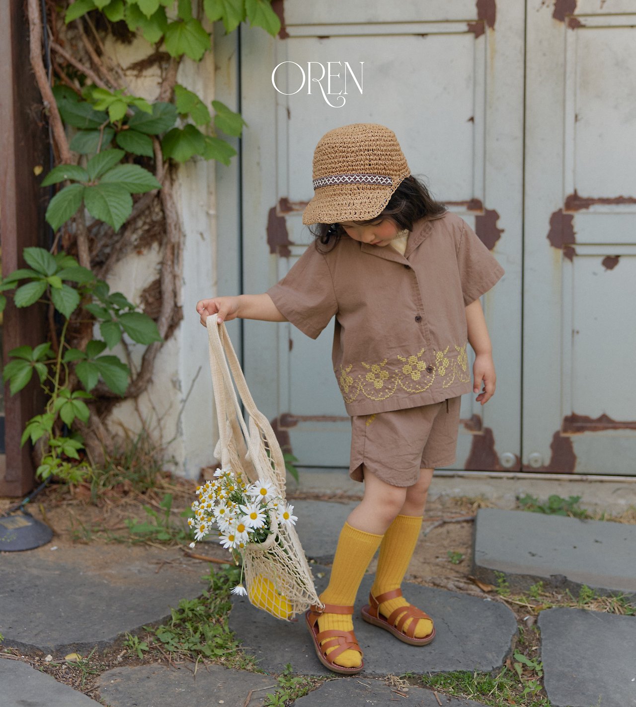 (予約) OREN / Rosie Garden Shirt