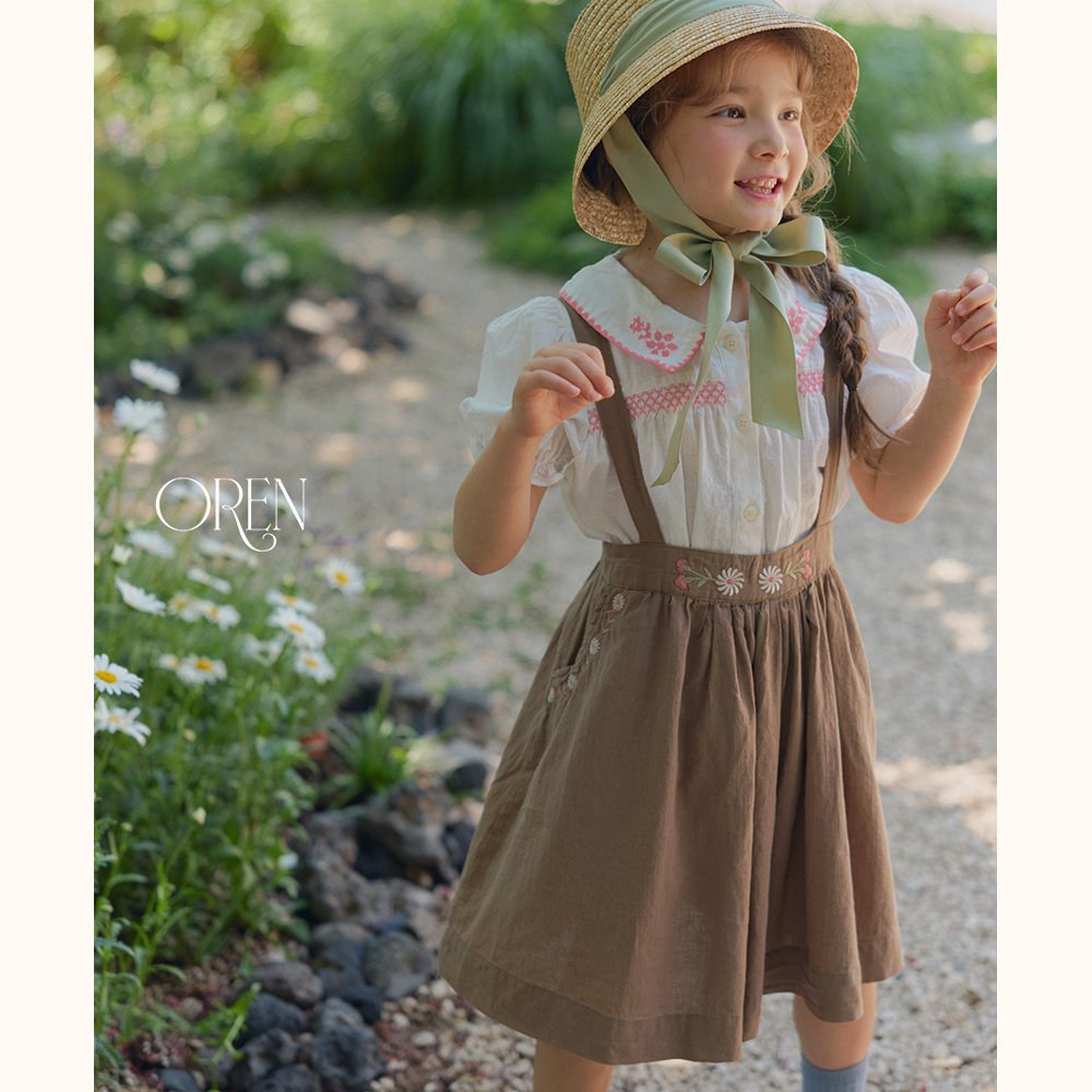 (予約) OREN /  Serene Smoke Blouse