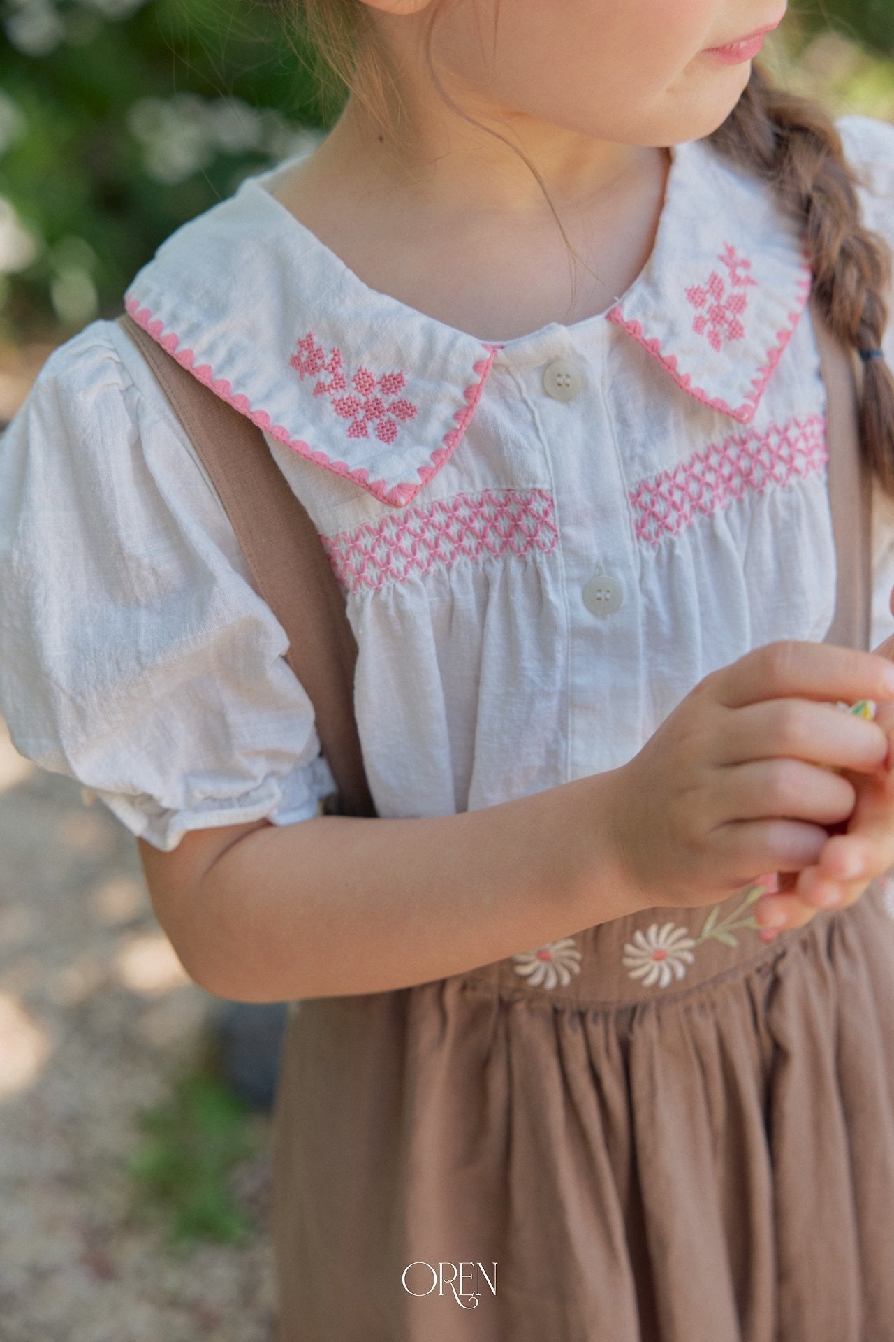 (予約) OREN /  Serene Smoke Blouse