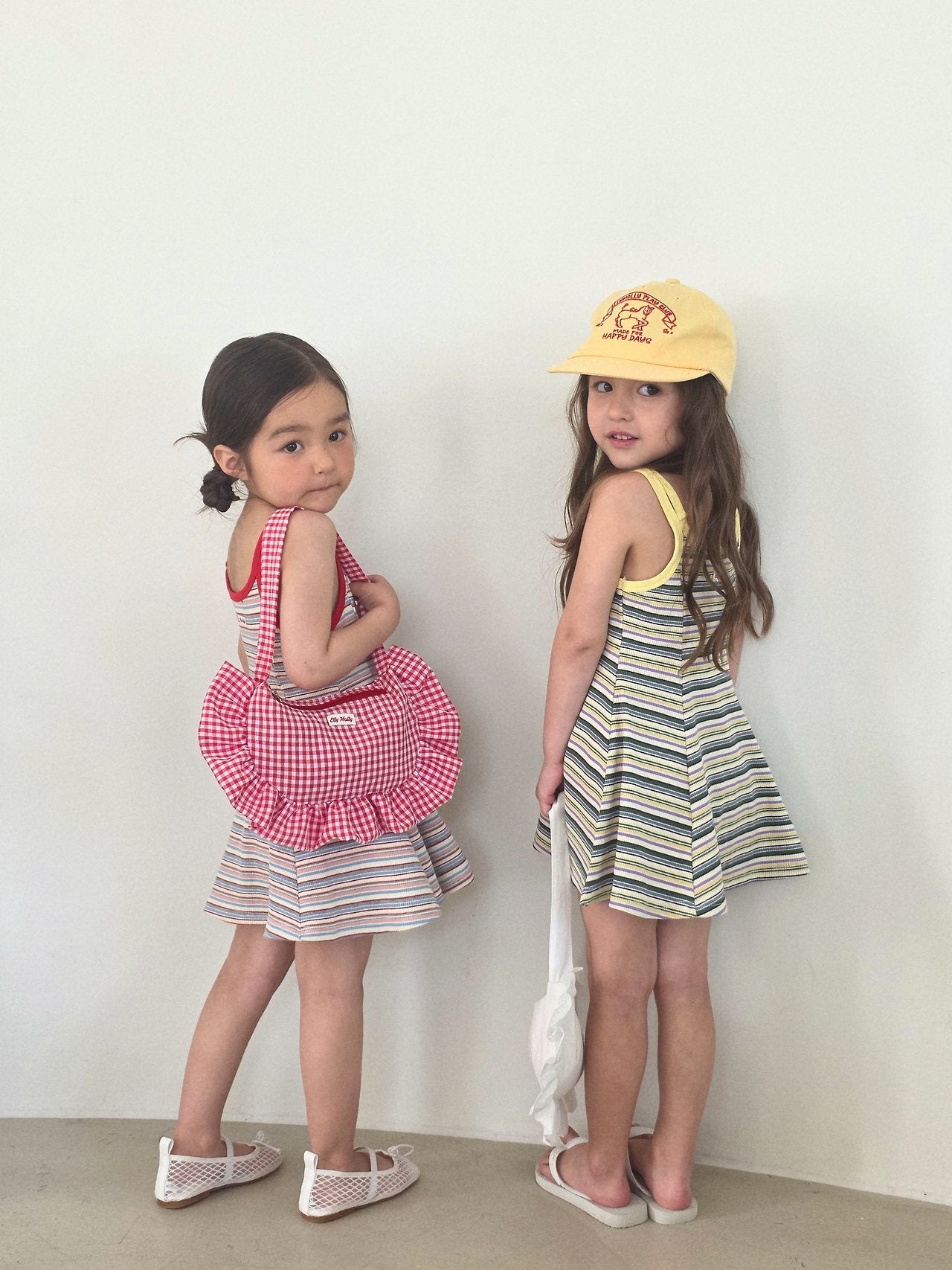 (お取り寄せ) ellymolly  /  Double Strap Flare Dress