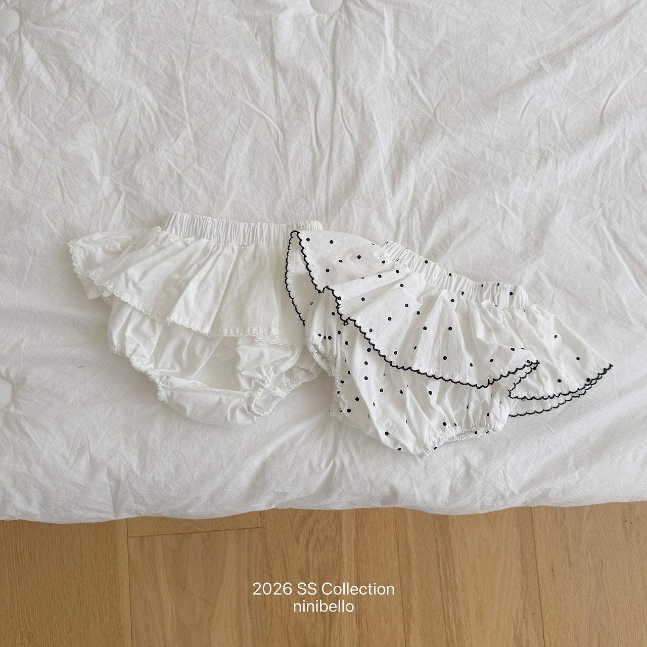 (予約) ninibello  / Bubble Pop Skirt Bloomer