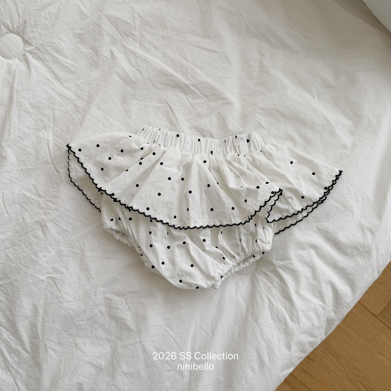 (予約) ninibello  / Bubble Pop Skirt Bloomer