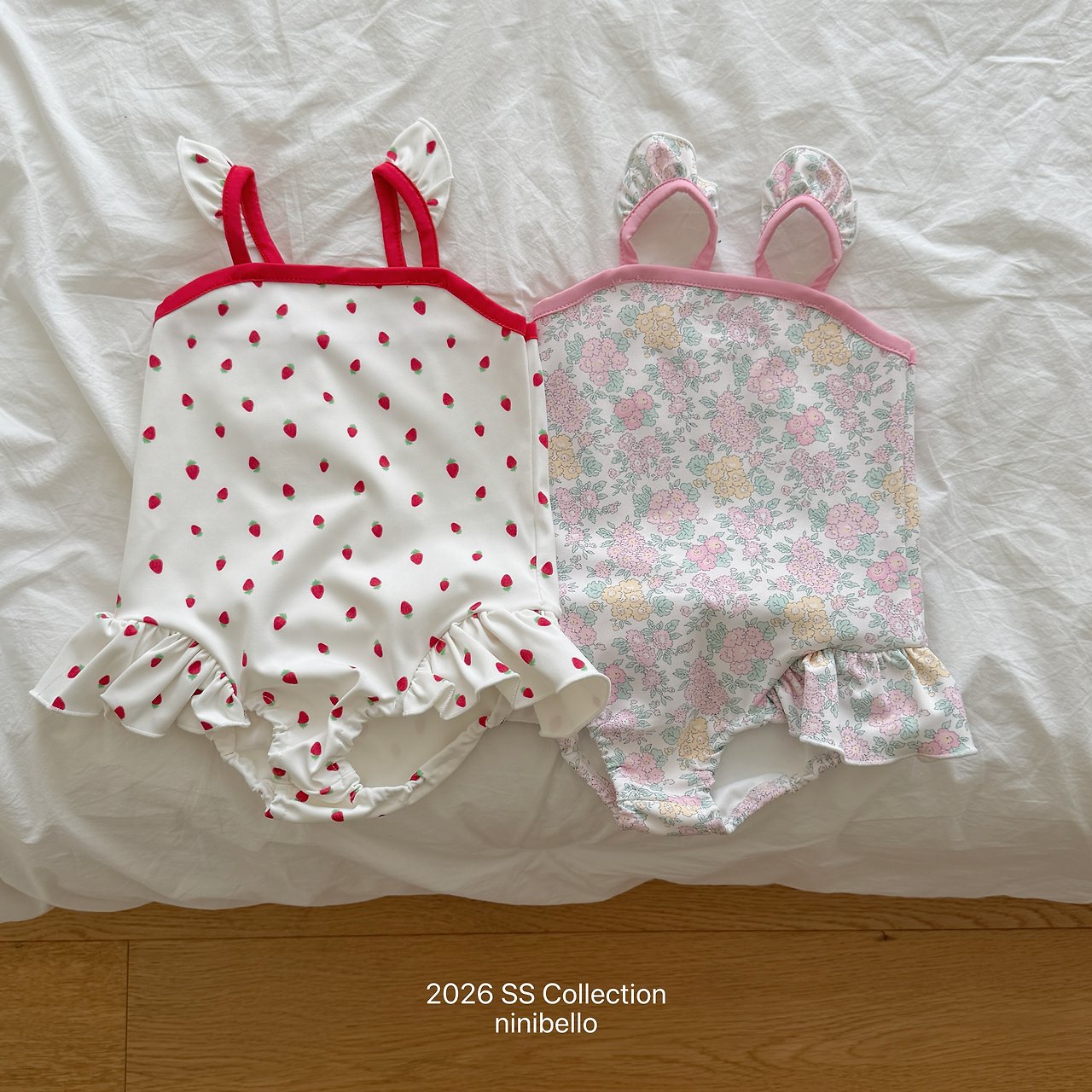 (予約) ninibello  / Rosy Berry Swimwear